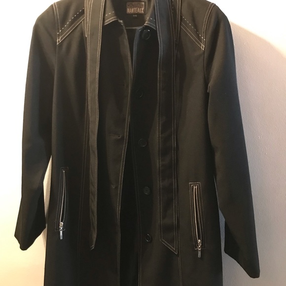 Manteaux Woman’s Over coat with waist String to tie, in excellent condition, - Picture 8 of 16